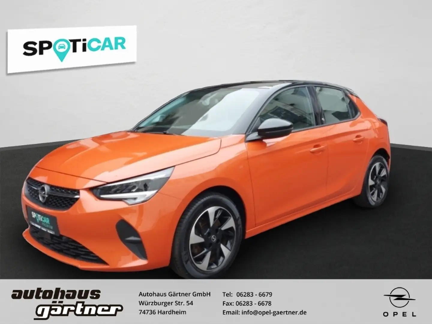 Opel Corsa-e Corsa F e Edition LED Apple CarPlay Android Auto K Orange - 1