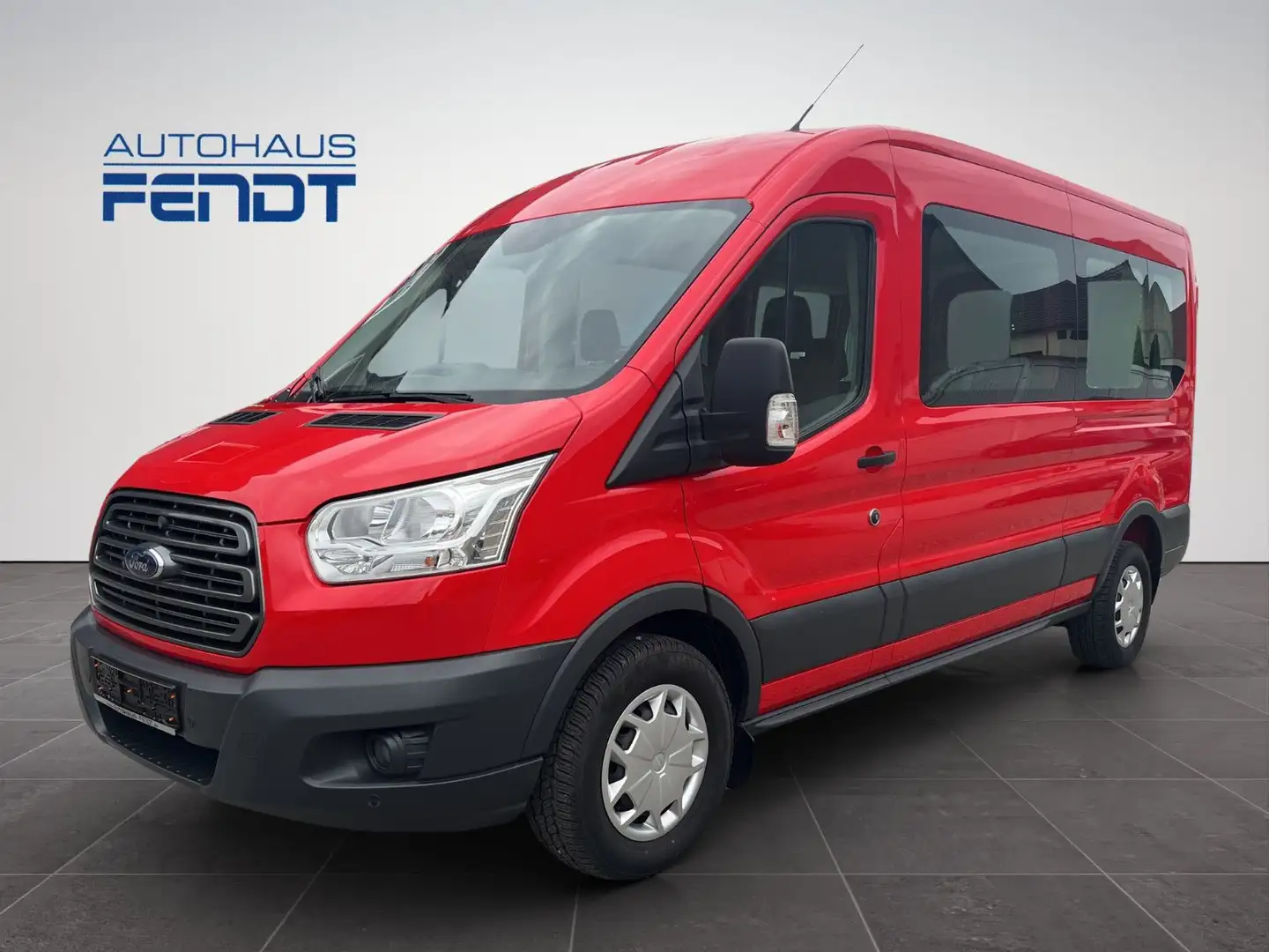 Ford Transit Kombi 350 L3H2 Standheizung Klima hinten Rot - 1