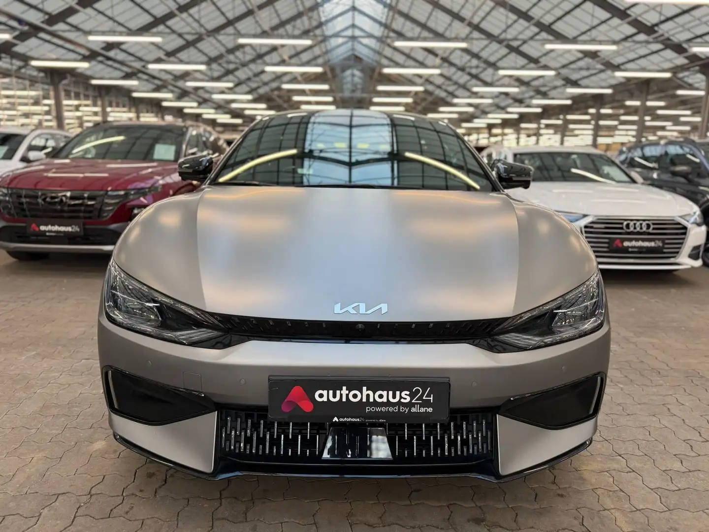Kia EV6 Elektro 77,4 kWh  GT 4WD|LED|Meridian Grau - 2