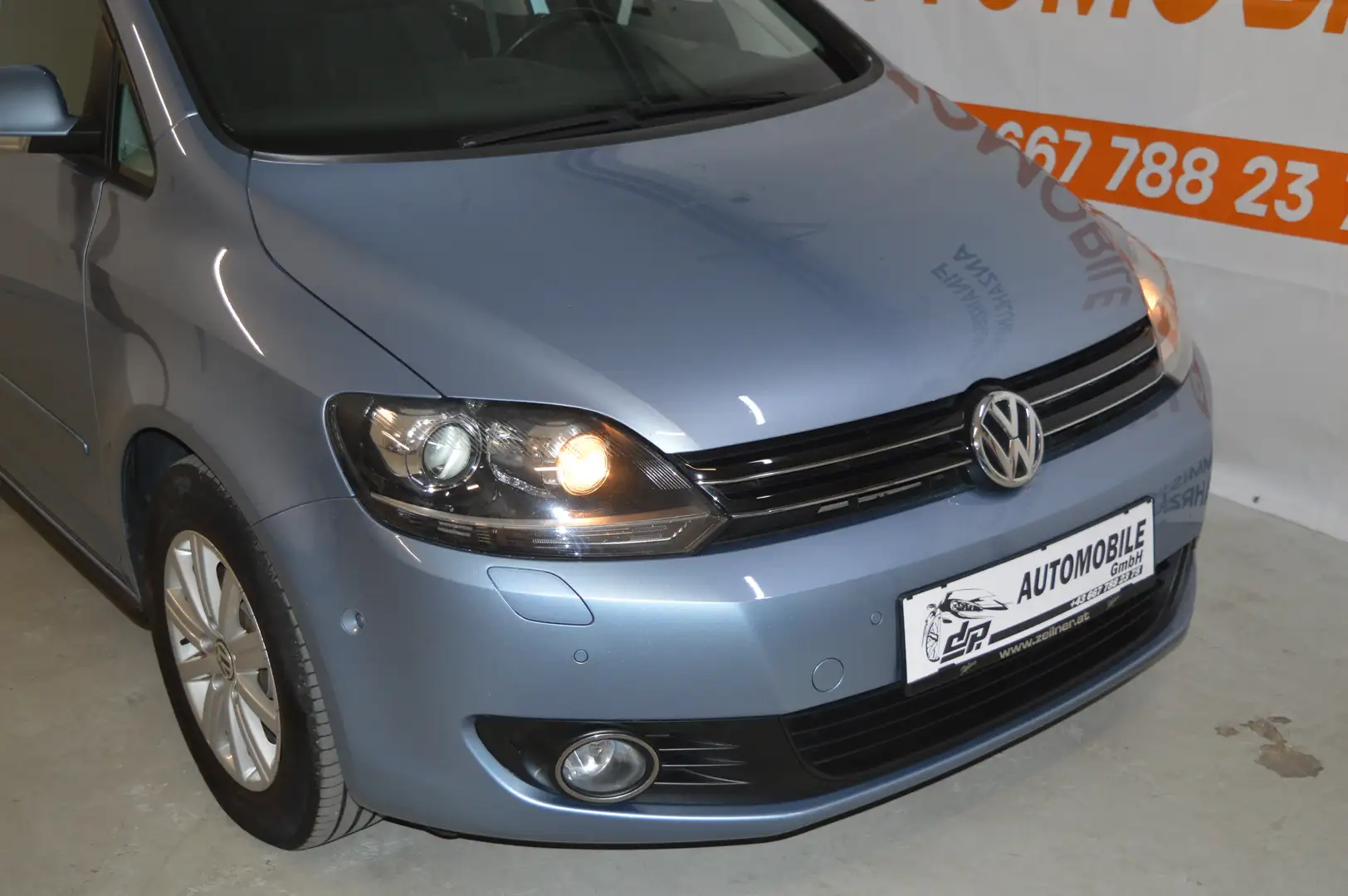 Volkswagen Golf Plus 1,4 TSI **1.Besitz**Automatik**Bi-Xenon** Blau - 2