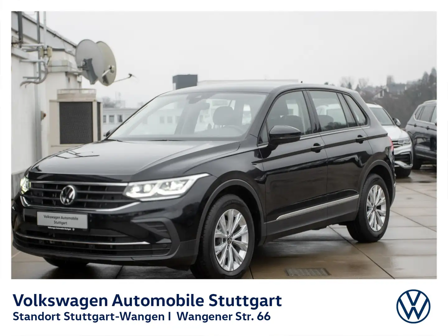 Volkswagen Tiguan 2.0 TDI DSG Navi LED AHK ACC SHZ Nero - 1