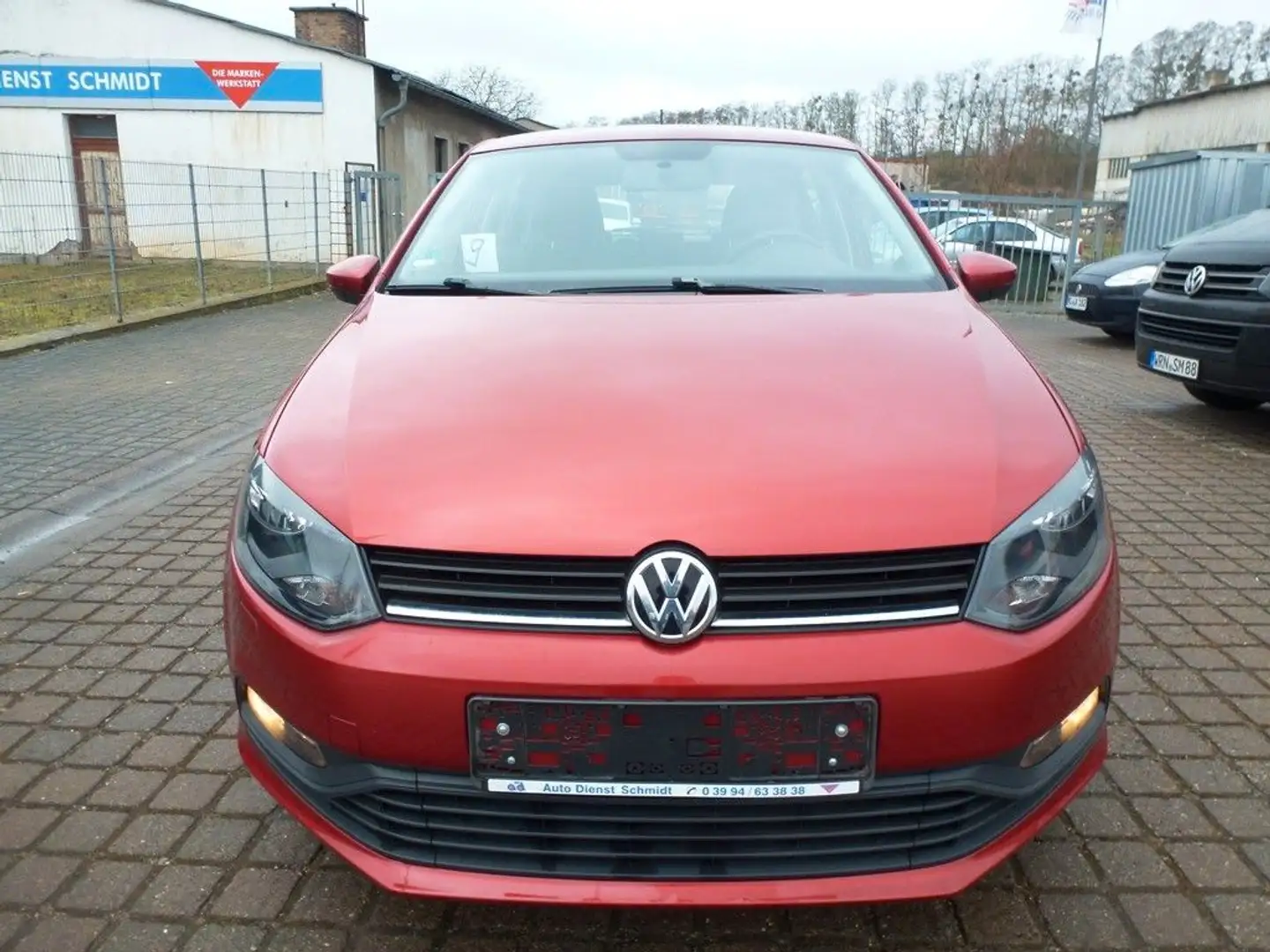Volkswagen Polo V Trendline BMT/Start-Stopp TOP ZUSTAND !!! Rojo - 2