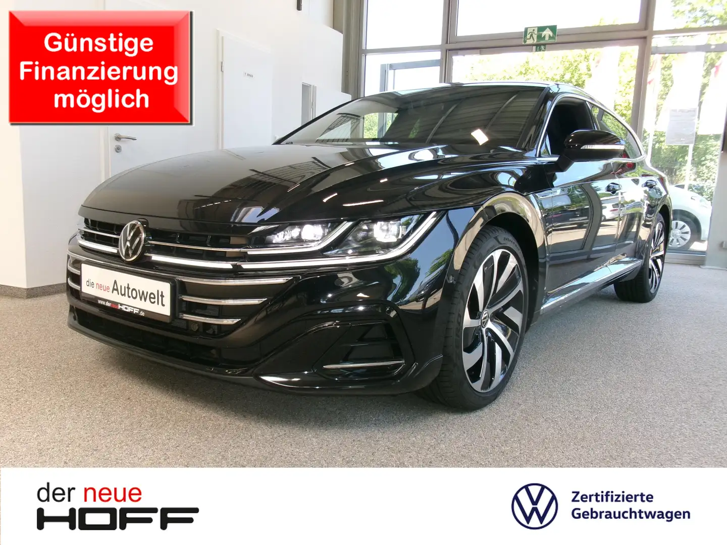 Volkswagen Arteon Shooting Brake TDI R-Line Kamera SR SHZ Standh. Na Schwarz - 1