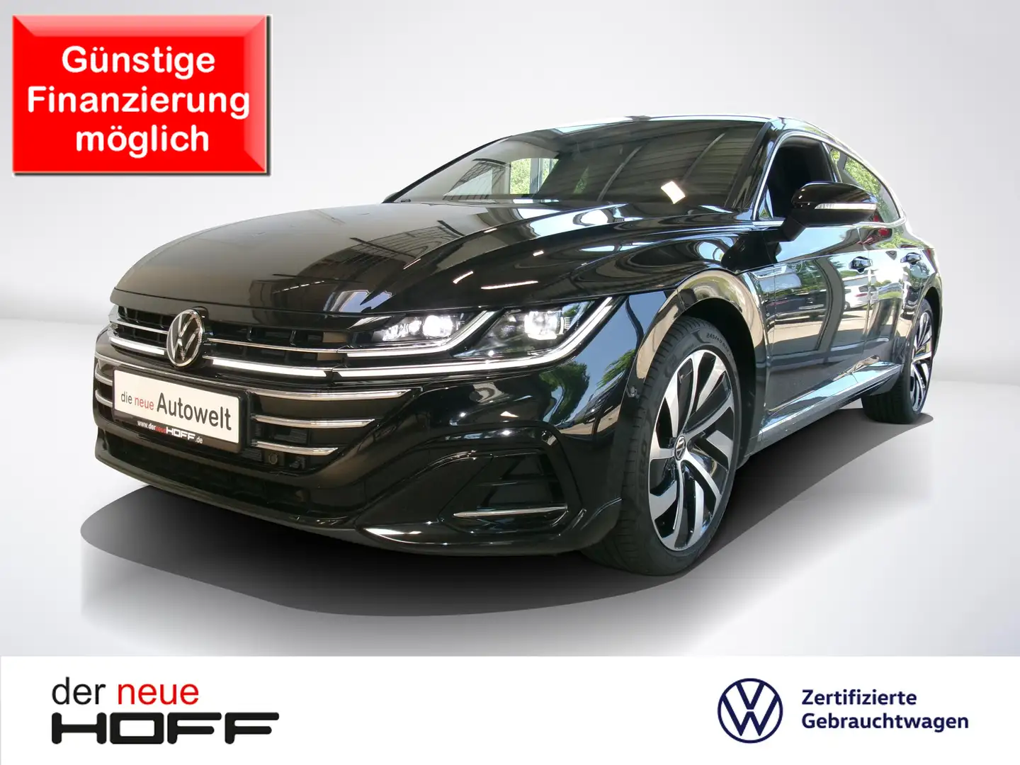 Volkswagen Arteon Shooting Brake TDI R-Line Kamera SR SHZ Standh. Na Black - 1