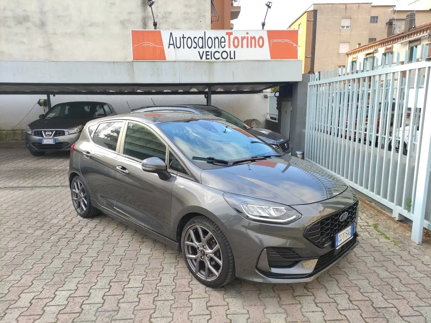 Ford Fiesta Fiesta 5p 1.0 h ST-Line X 125cv * NEOPATENTATI * Grigio - 1
