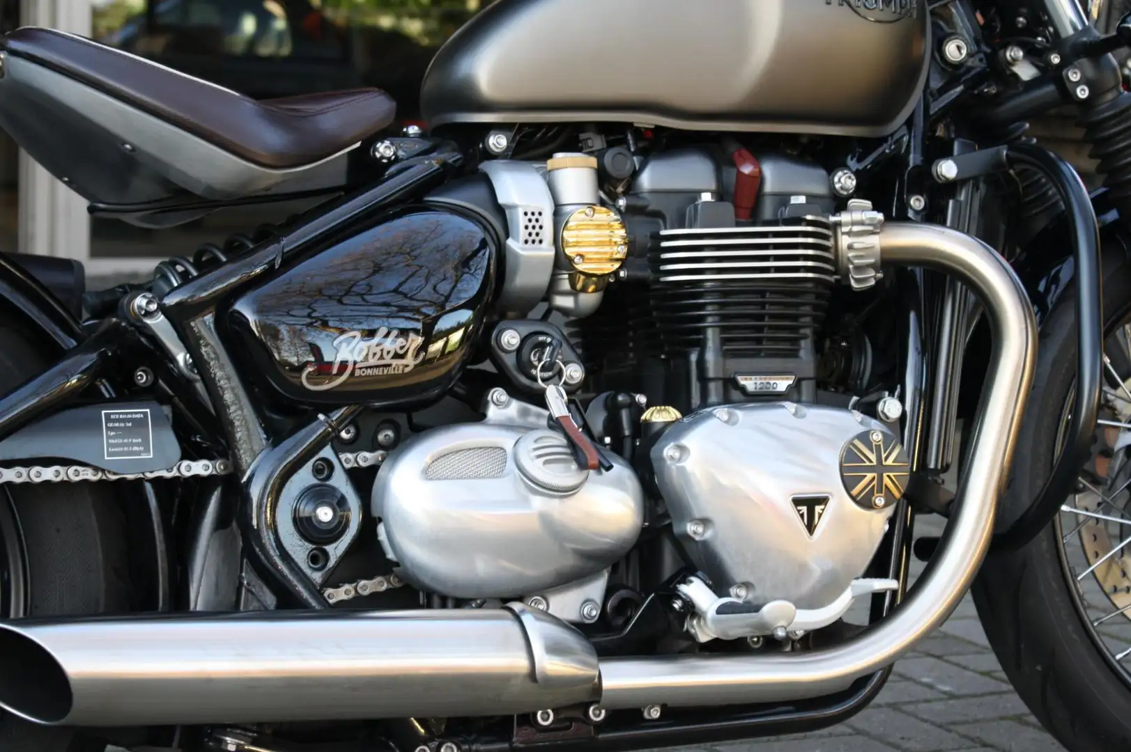 Triumph Bonneville Bobber ,Inruil Mogelijk , Nieuwstaat! - 2