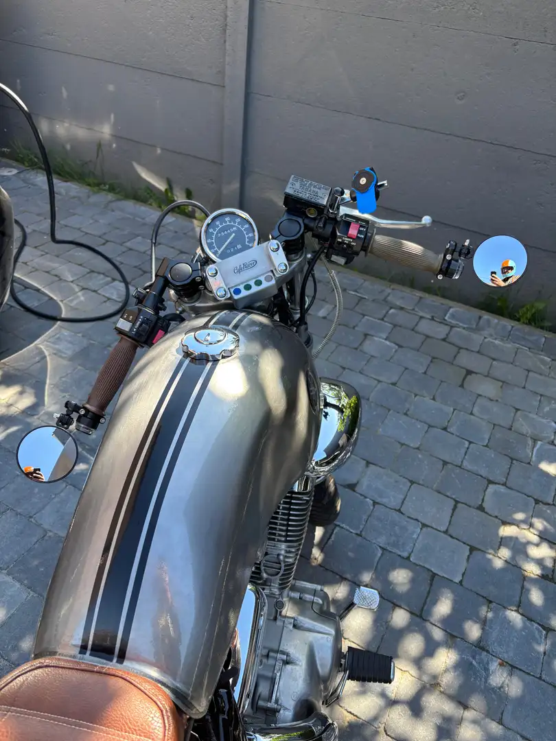 Yamaha XV 535 café racer Argent - 2