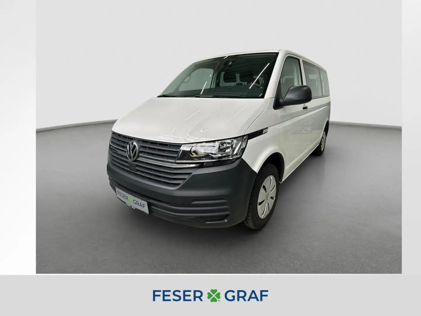 Volkswagen T6.1 Kombi 6.1 2.0 TDI 81kW KR 9-Sitzer 2xKlima PDC Weiß - 1