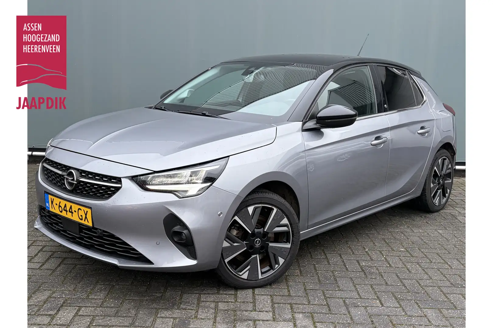 Opel Corsa-e BJR 2020 Elegance 136 PK 50 kWh CAMERA | LMV | LED Gris - 1