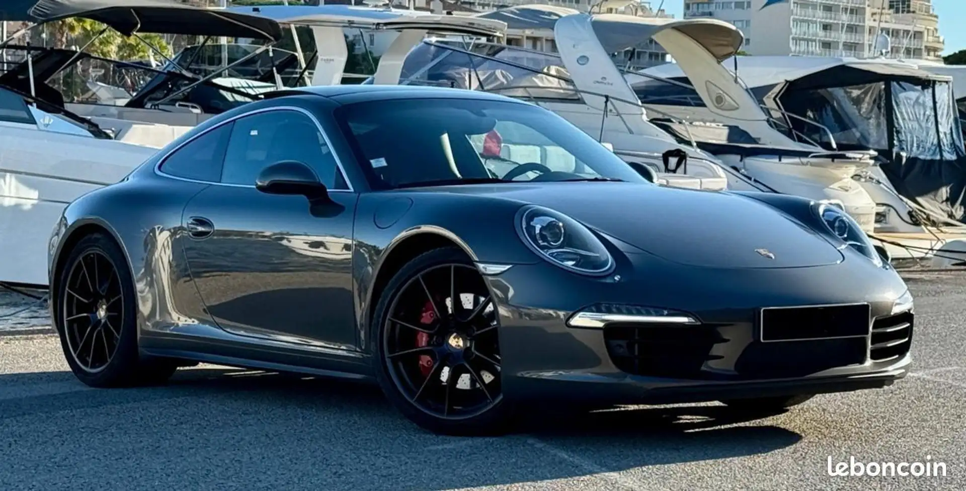 Porsche 991 SUPERBE 991.1 4S 3.8 FLAT 6 ATMOSPHERIQUE 400ch PDK PDLS FULL CUIR PSE TO PAS... Gris - 1