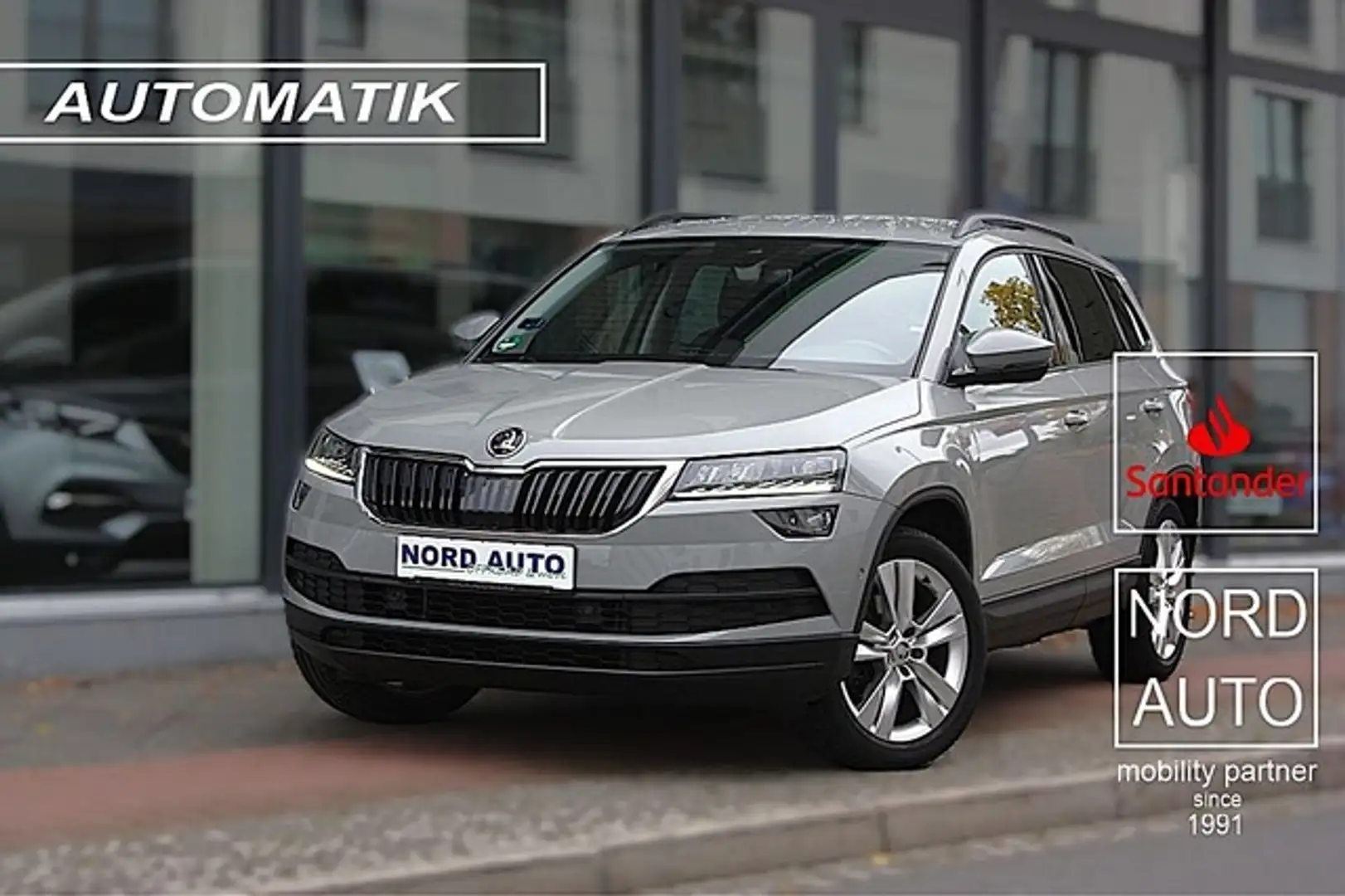 Skoda Karoq 1.5 STYLE Aut. 1.Hd Nai/Kam/ACC/Pdc/LED Gris - 1