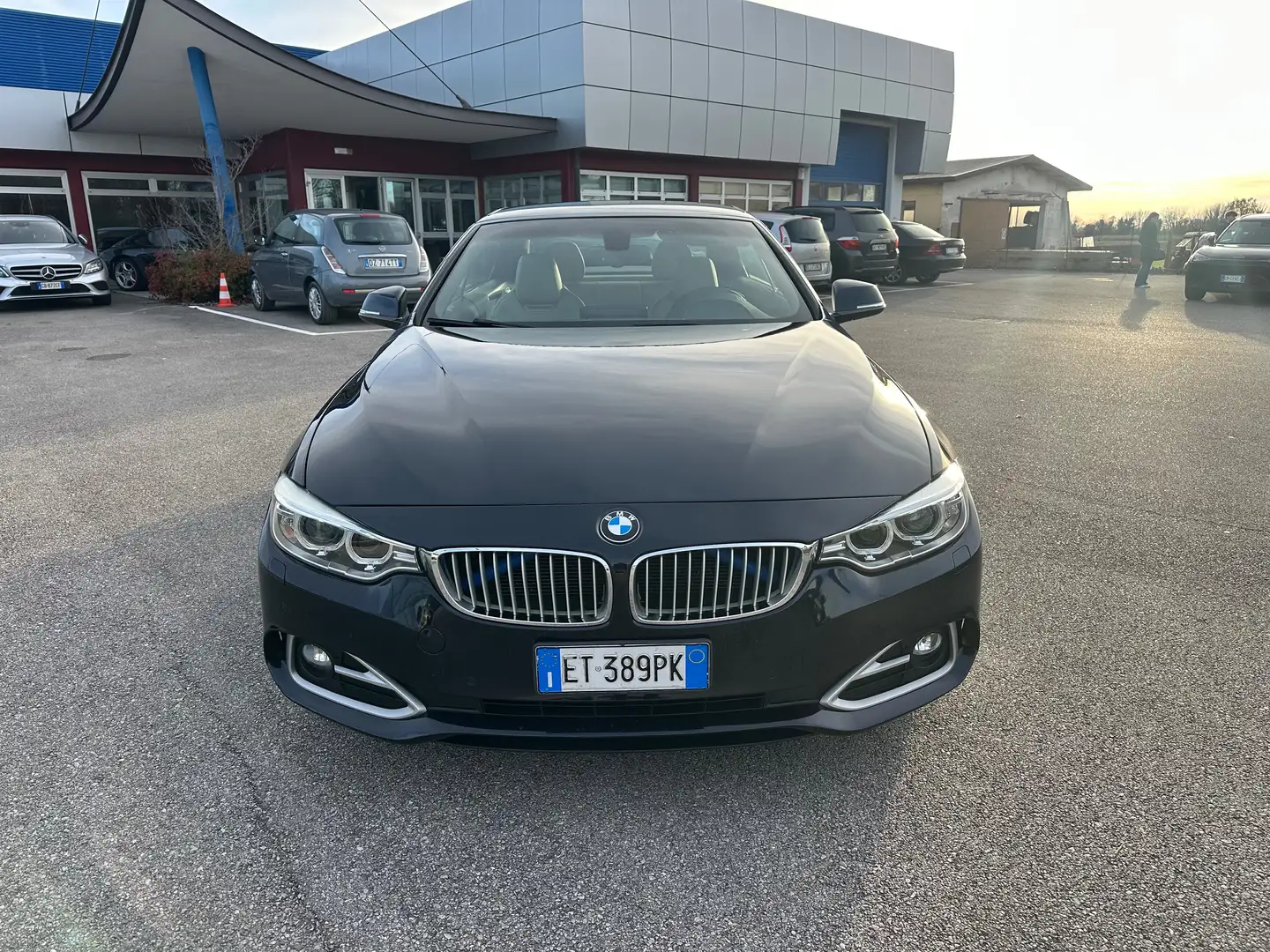 BMW 420 420d Cabriolet Luxury 184cv auto tg. ET389PK Blu/Azzurro - 2