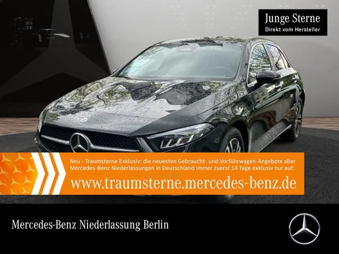 Mercedes-Benz A 250 e PROGRESSIVE+LED+KAMERA+TOTW+KEYLESS+8G Schwarz - 1