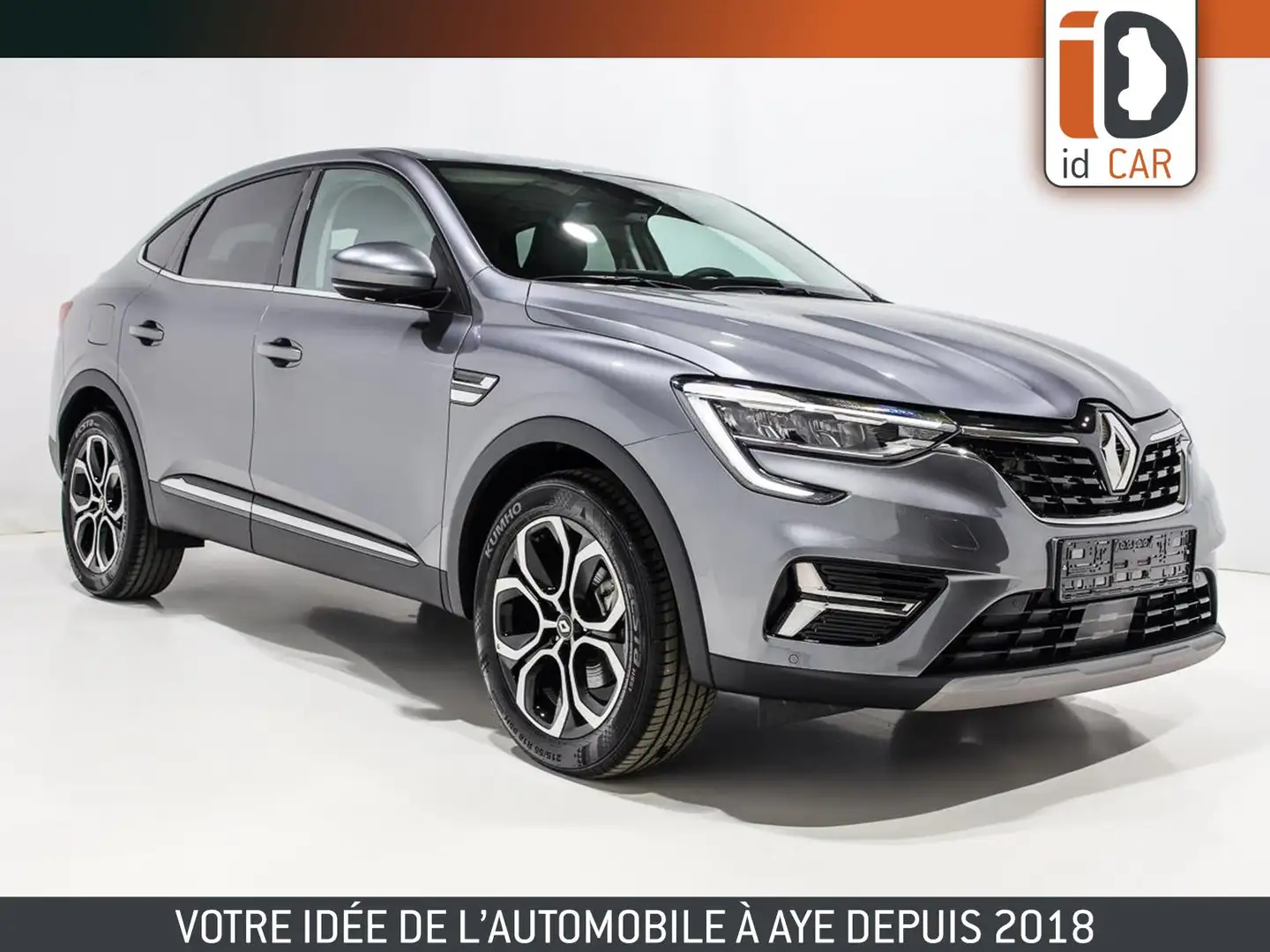 Renault Arkana 1.6 E-TECH 145 EDC SEMI CUIR ACC CAMERA JA18 Gris - 1