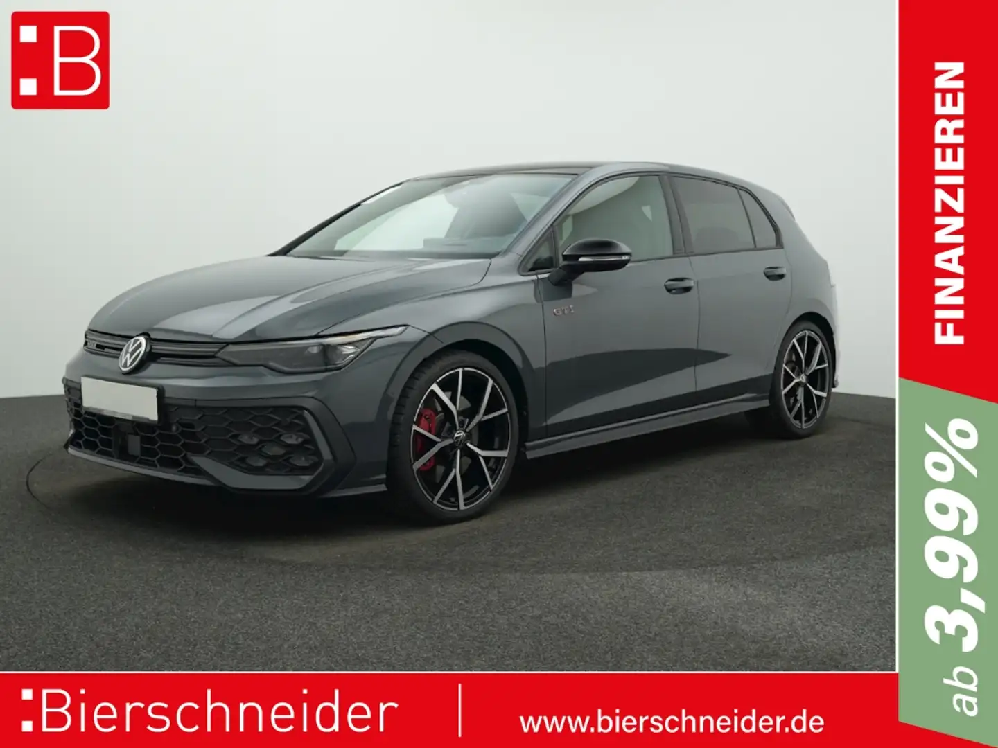 Volkswagen Golf GTI 8 2.0 TSI DSG BLACK STYLE AHK PANO NAVI 19 ESTORIL Grau - 1