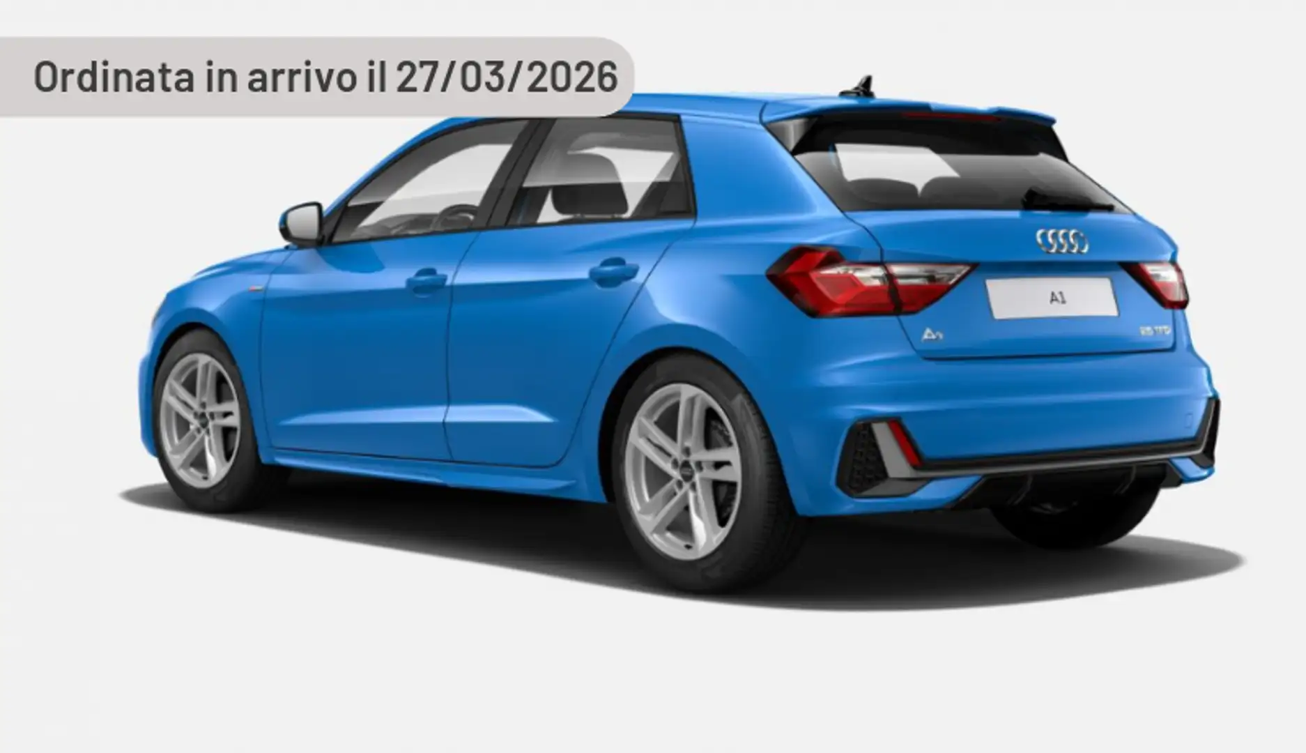 Audi A1 SPB 30 TFSI S line edition Argento - 2