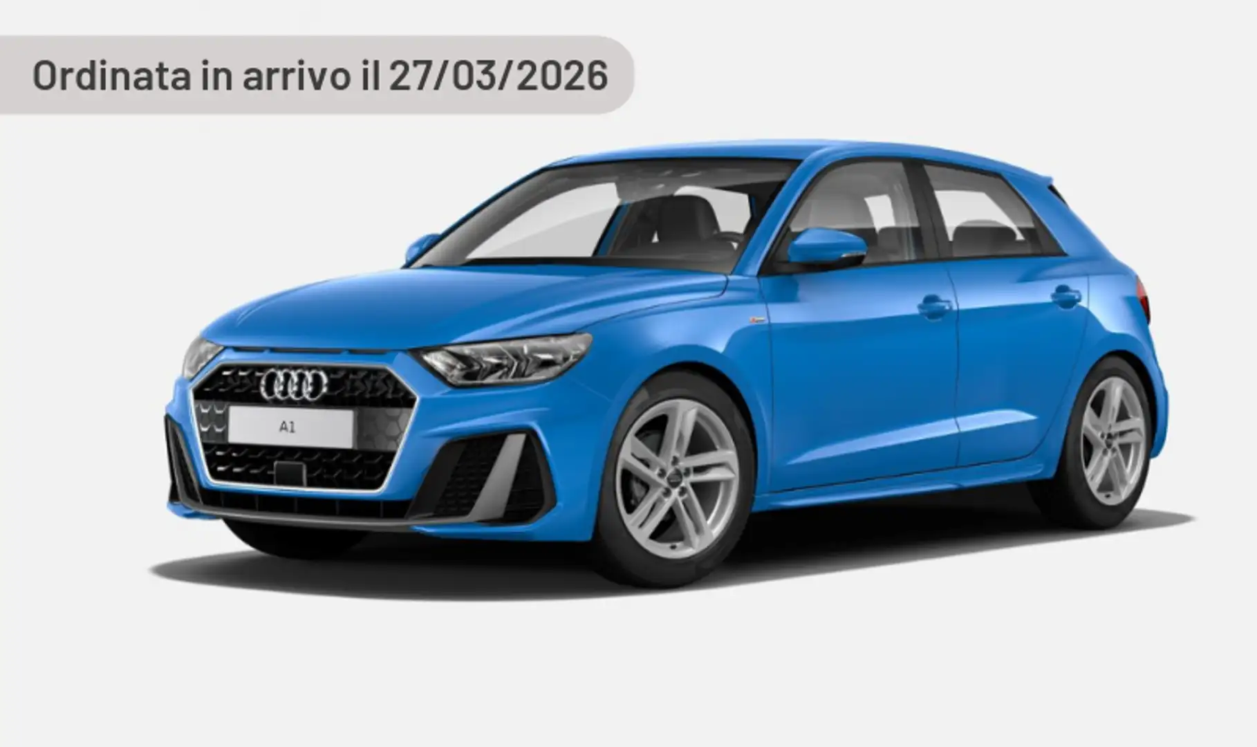 Audi A1 SPB 30 TFSI S line edition Argento - 1