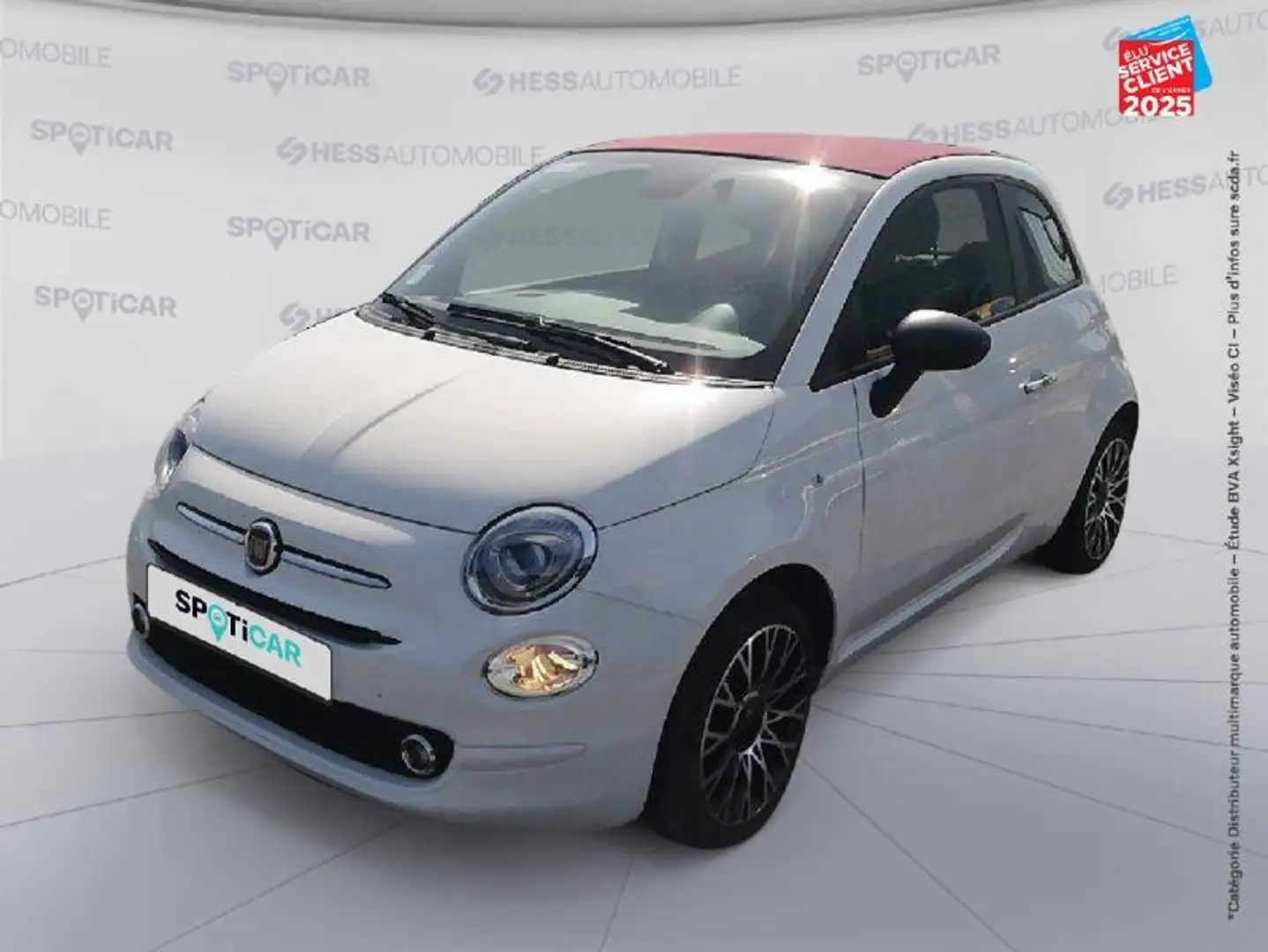 Fiat 500C 1.0 70ch BSG S\u0026S Blanc - 1