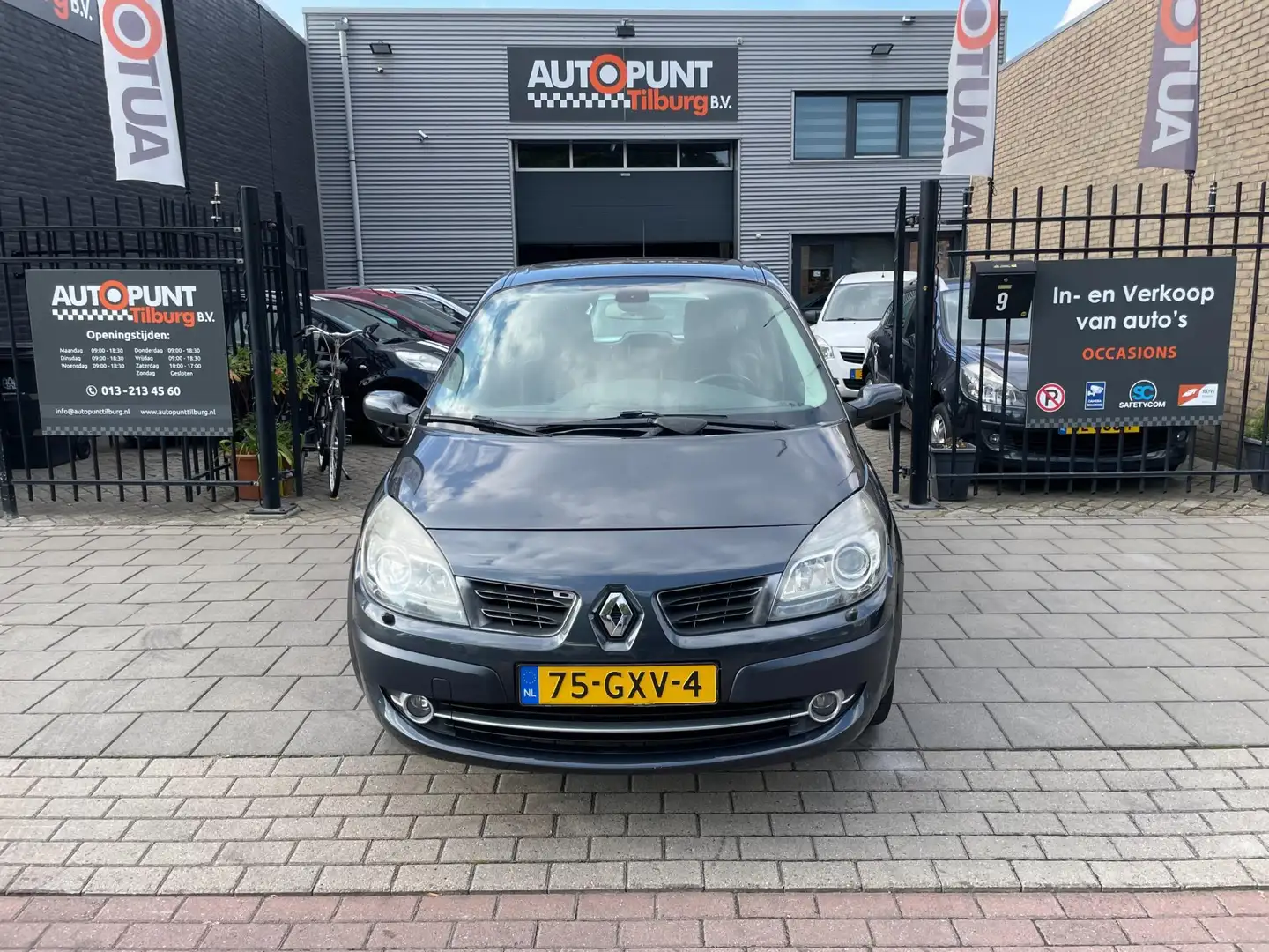 Renault Scenic 1.6-16V Tech Line 3e Eigenaar! Trekhaak Airco NAP Grau - 2