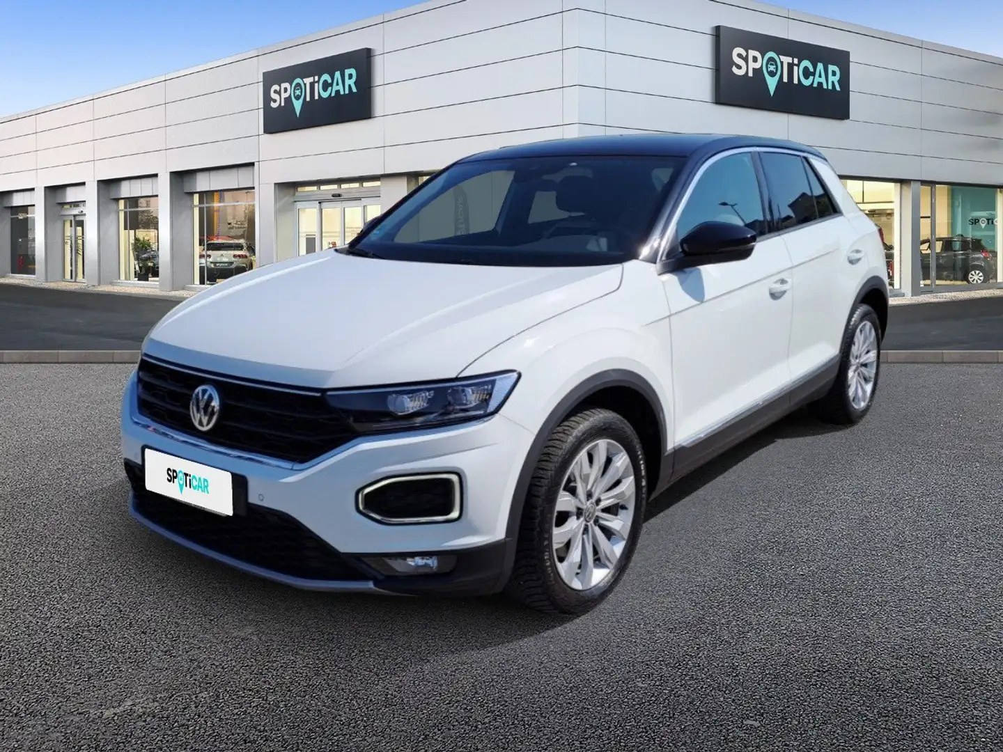 Volkswagen T-Roc 2.0 TSI Edition190 DSG 4MOTION Blanc - 1