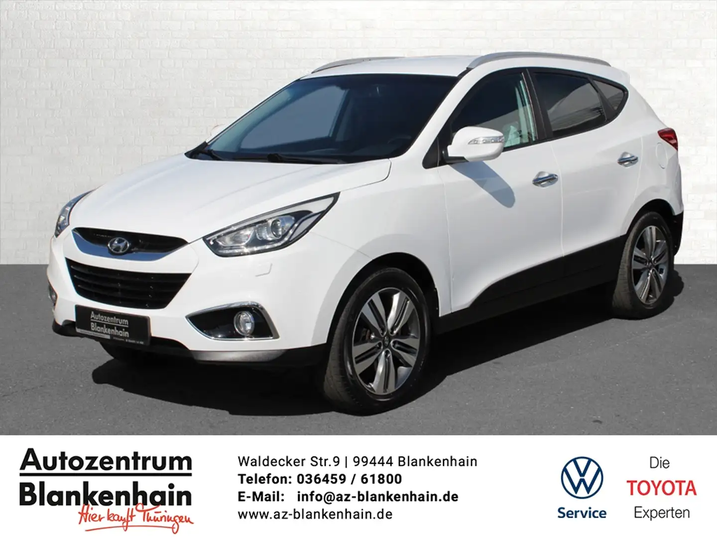 Hyundai iX35 2,0 Style 4x4 Navi*Leder*Tempomat Blanco - 1