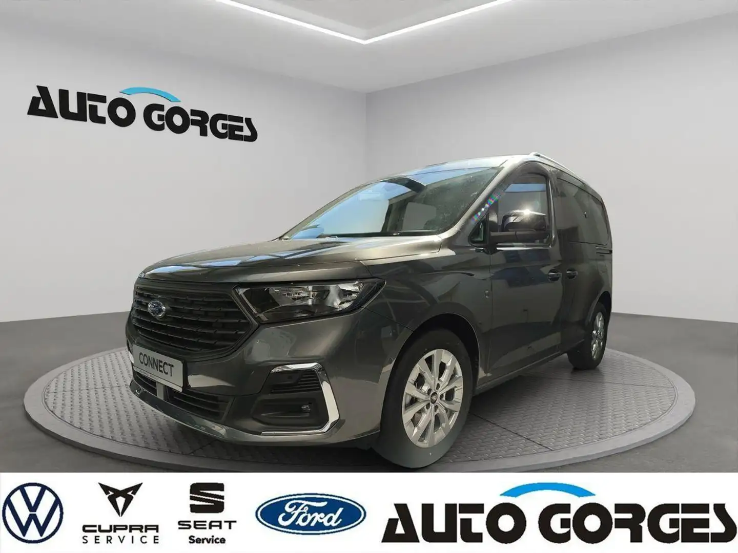 Ford Tourneo Connect 1.5 EB +SOFORT+AHK+SHZG.+RFK+ Grau - 1