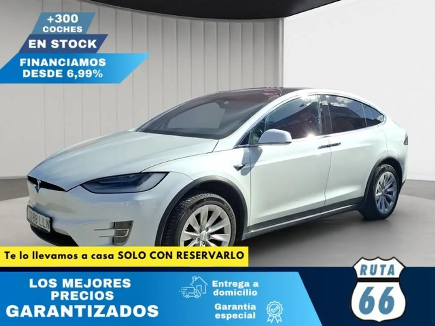 Tesla Model X Long Range AWD Blanco - 1