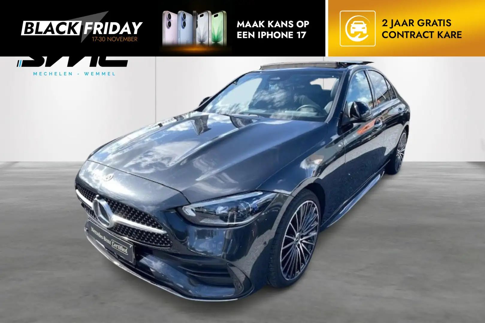 Mercedes-Benz C 180 C AMG Line Gris - 1