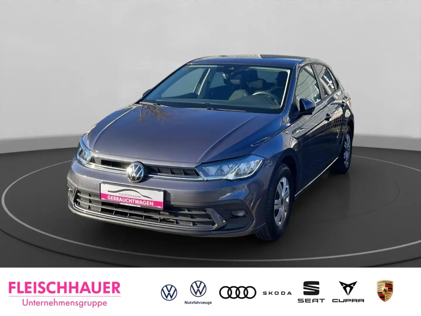 Volkswagen Polo VI VC LED AppConnect Parkhilfe v+h GRA DAB SHZ Spu Grau - 1