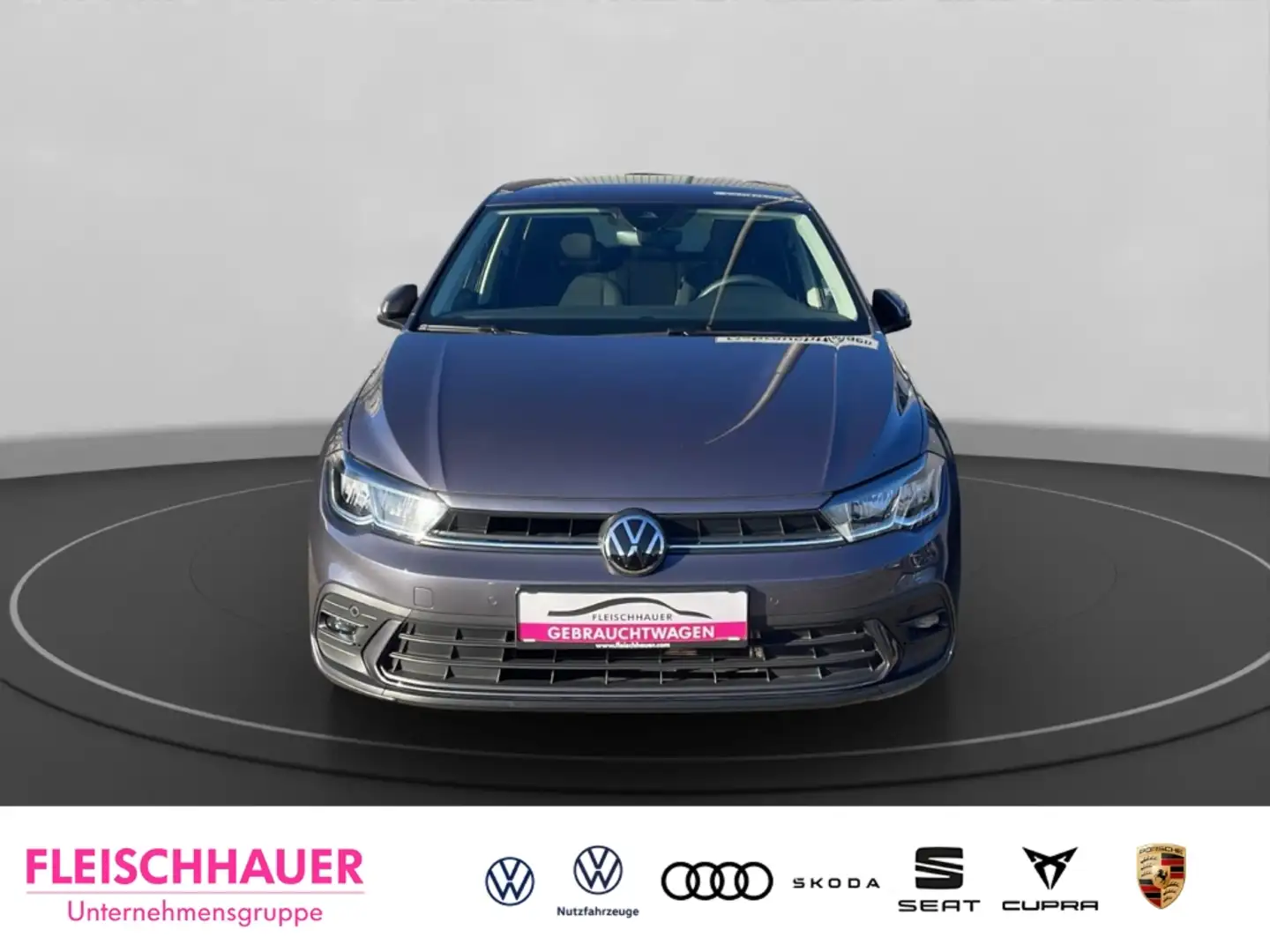 Volkswagen Polo VI VC LED AppConnect Parkhilfe v+h GRA DAB SHZ Spu Grau - 2