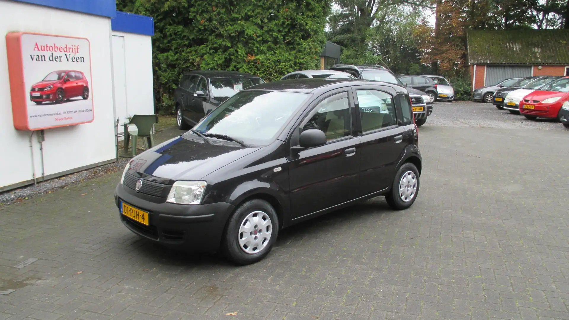 Fiat Panda 1.2 Actual Zwart - 1