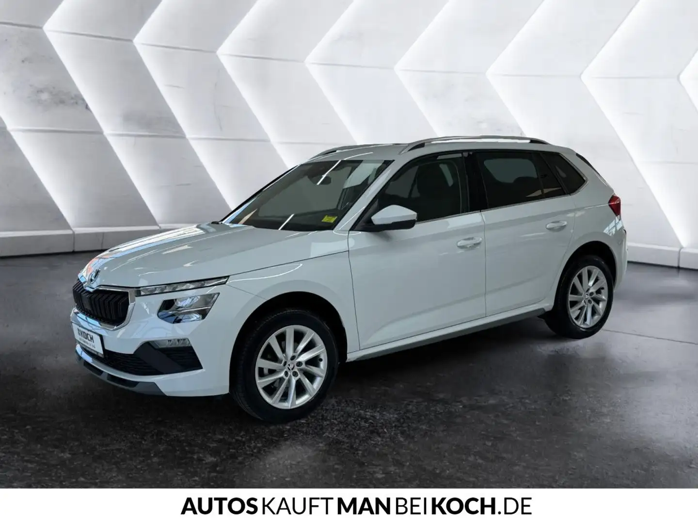 Skoda Kamiq 1.5 TSI SELECTION AHK LED LHZ SHZ PDC DAB Blanc - 2