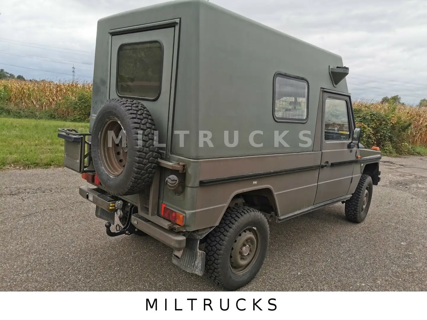 Mercedes-Benz G 230 Puch  G 230 Hochdach Militär ,4x NEUE REIFEN TÜV Grün - 1