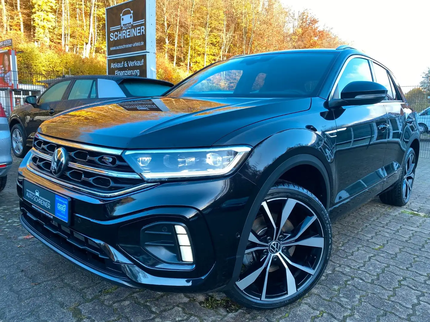 Volkswagen T-Roc R-Line 4Motion 1.HAND DSG AHK ACC Schwarz - 1