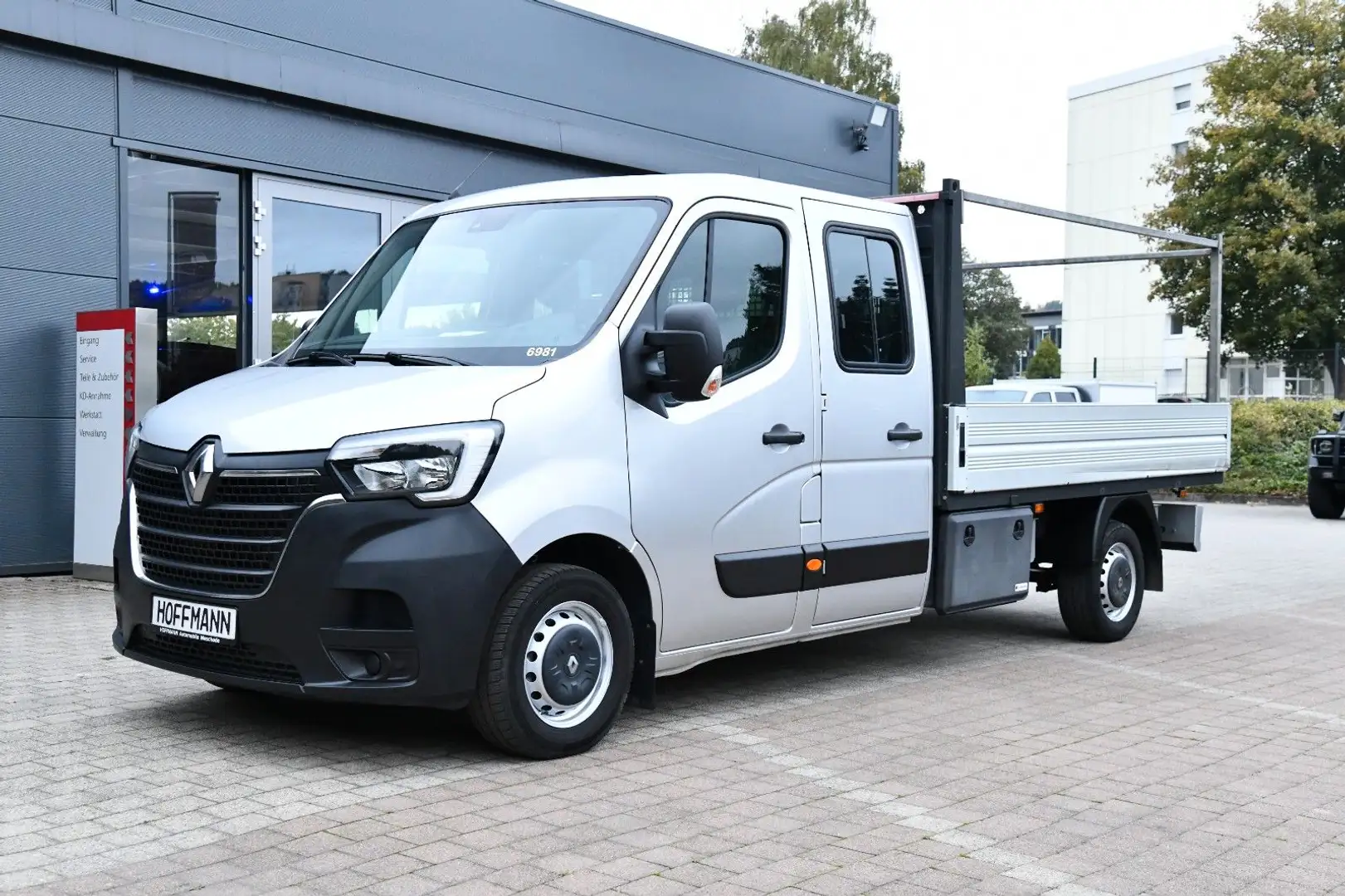 Renault Master DoKa Pritsche L3H1 3,5t RWD Klima Navi Silber - 2