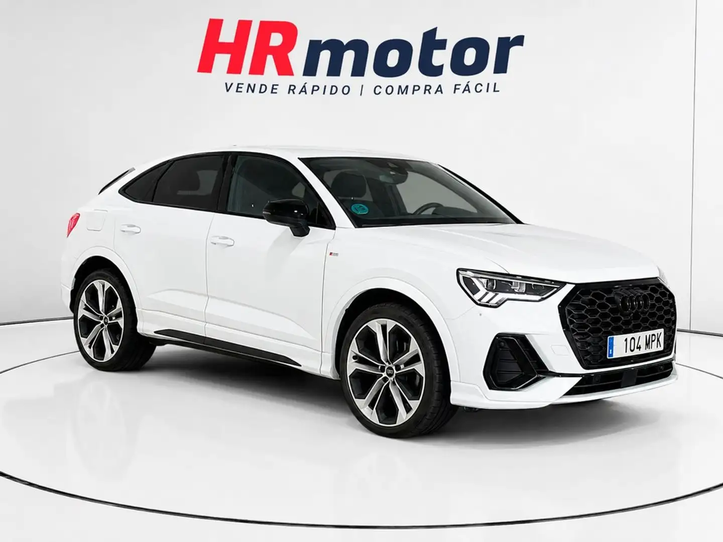 Audi Q3 Sportback 35 TFSI Black line S tronic Blanco - 1