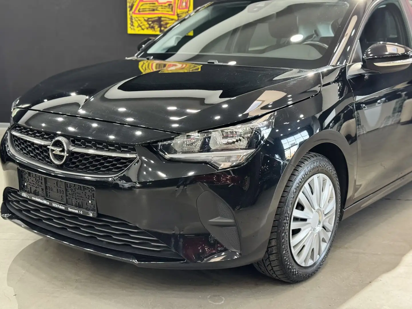 Opel Corsa Edition*2.Hand*TÜV NEU*NAVI*Sitzheizung*LenkH* Noir - 2
