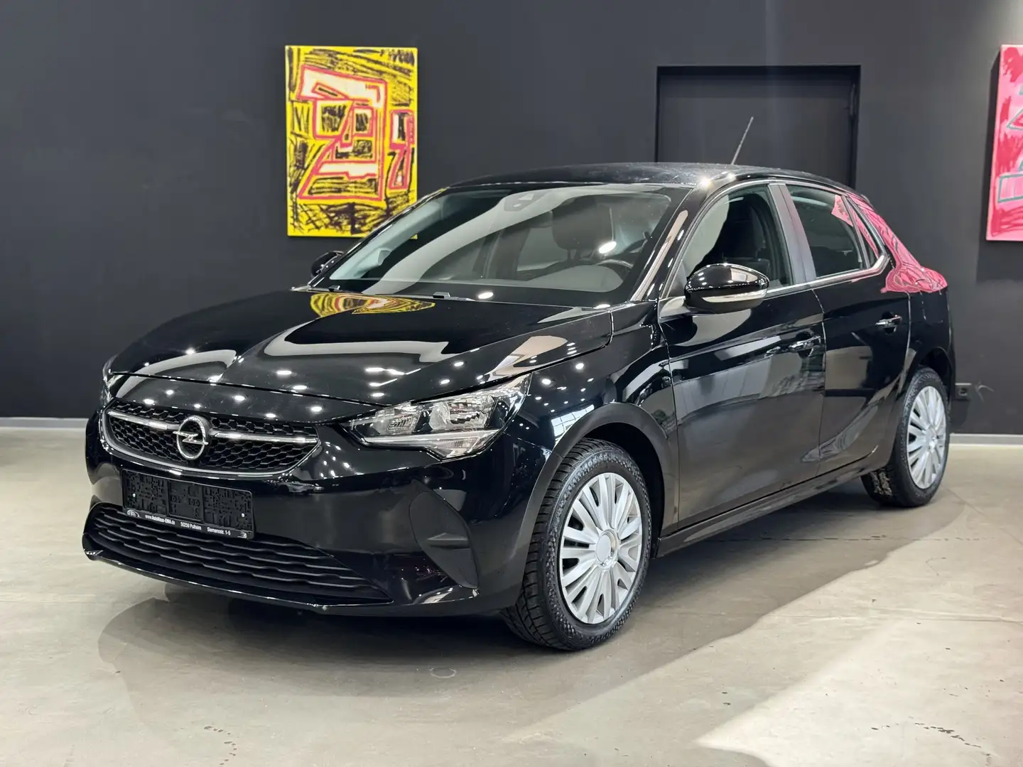 Opel Corsa Edition*2.Hand*TÜV NEU*NAVI*Sitzheizung*LenkH* Noir - 1