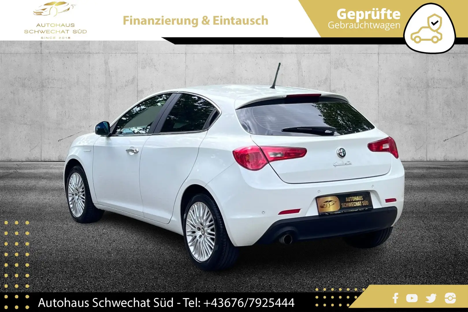 Alfa Romeo Giulietta Super 1.4 TB //TEMPOMAT//PICKERL-NEU//KLIMA//PDC// Weiß - 2