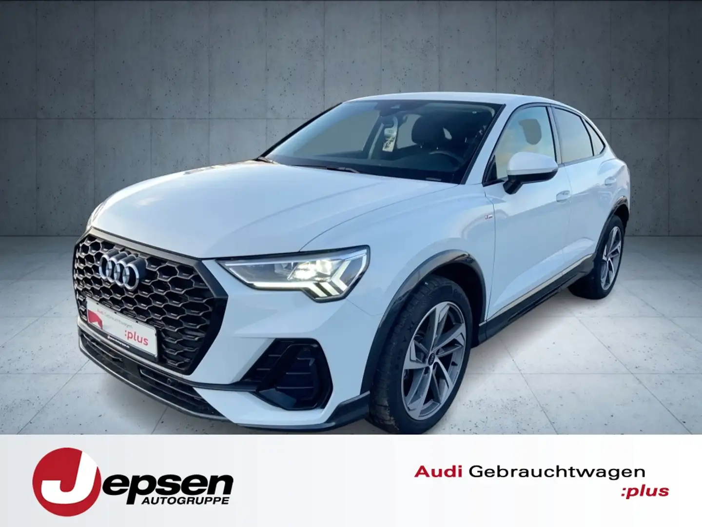 Audi Q3 Sportback S line 35 TFSI S tr LED AHK FLA ACC Weiß - 1