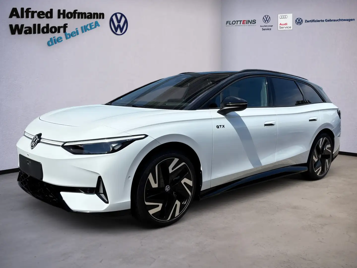 Volkswagen ID.7 Tourer KEYLESS AHK ALLRAD PANO NAVI KLIMA LM Weiß - 1