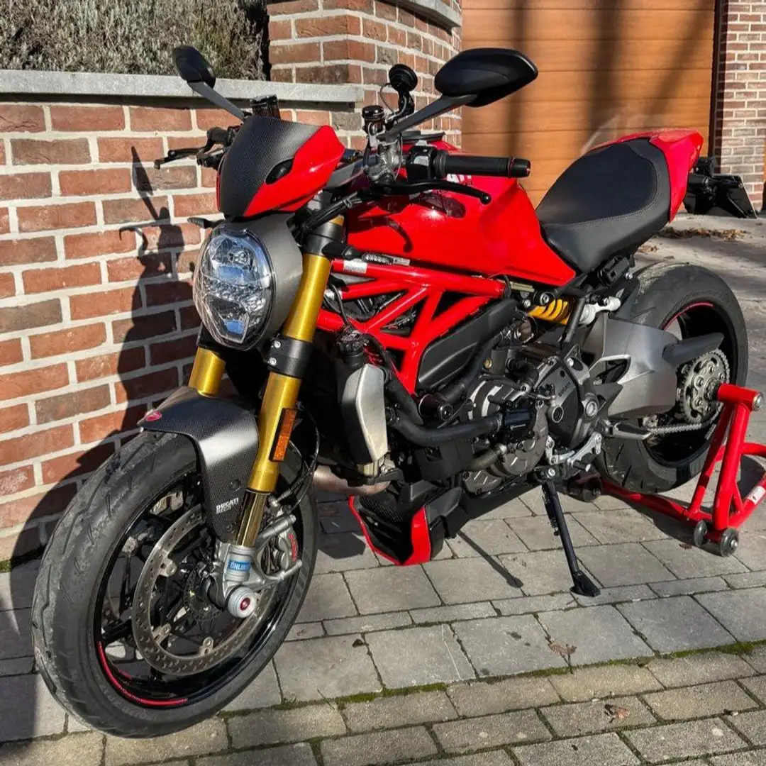 Ducati Monster 1200 Termignoni Homologué Rood - 1