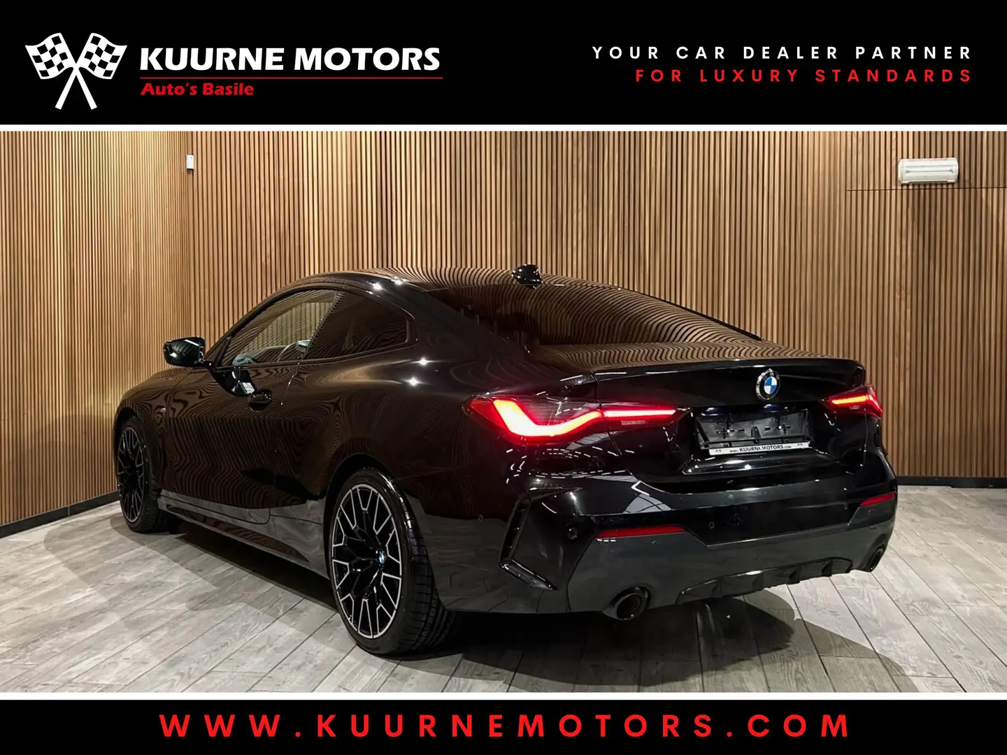 BMW 420 iA Coupé M Alu19"/Led/Cam/Leder *1j garantie* Noir - 2