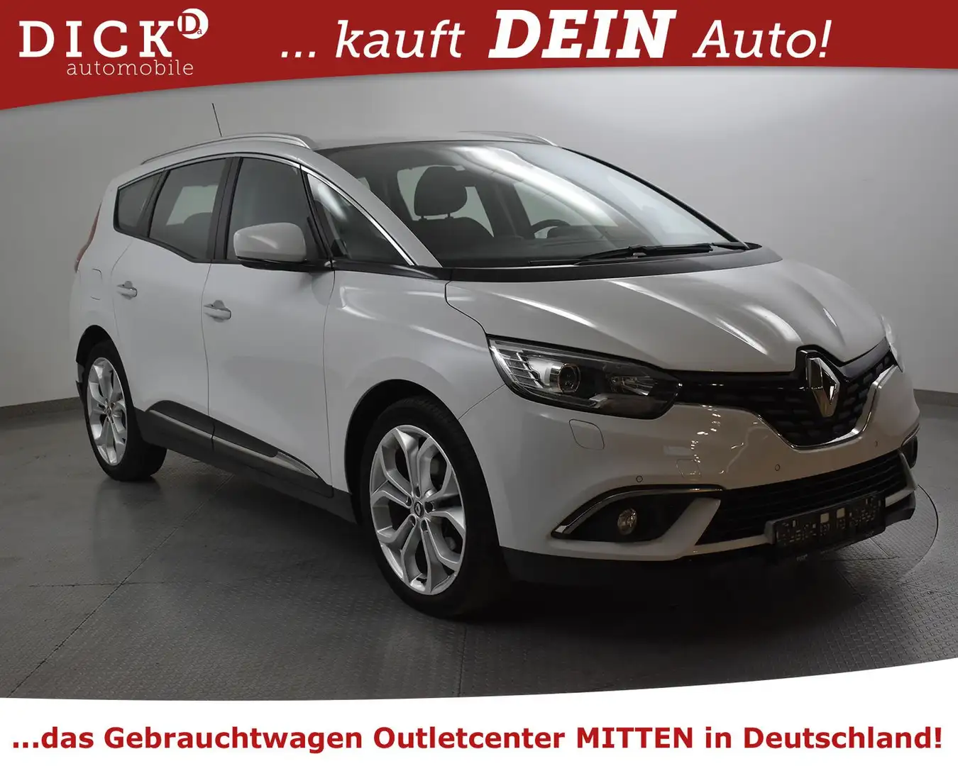 Renault Grand Scenic dCI Busin Edit. LEDER+NAVI+AHK+20" Weiß - 2