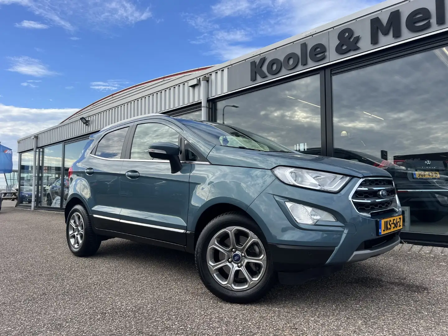 Ford EcoSport 1.0 EcoBoost 125pk AUTOMAAT Titanium , schuif/ kan Bleu - 2
