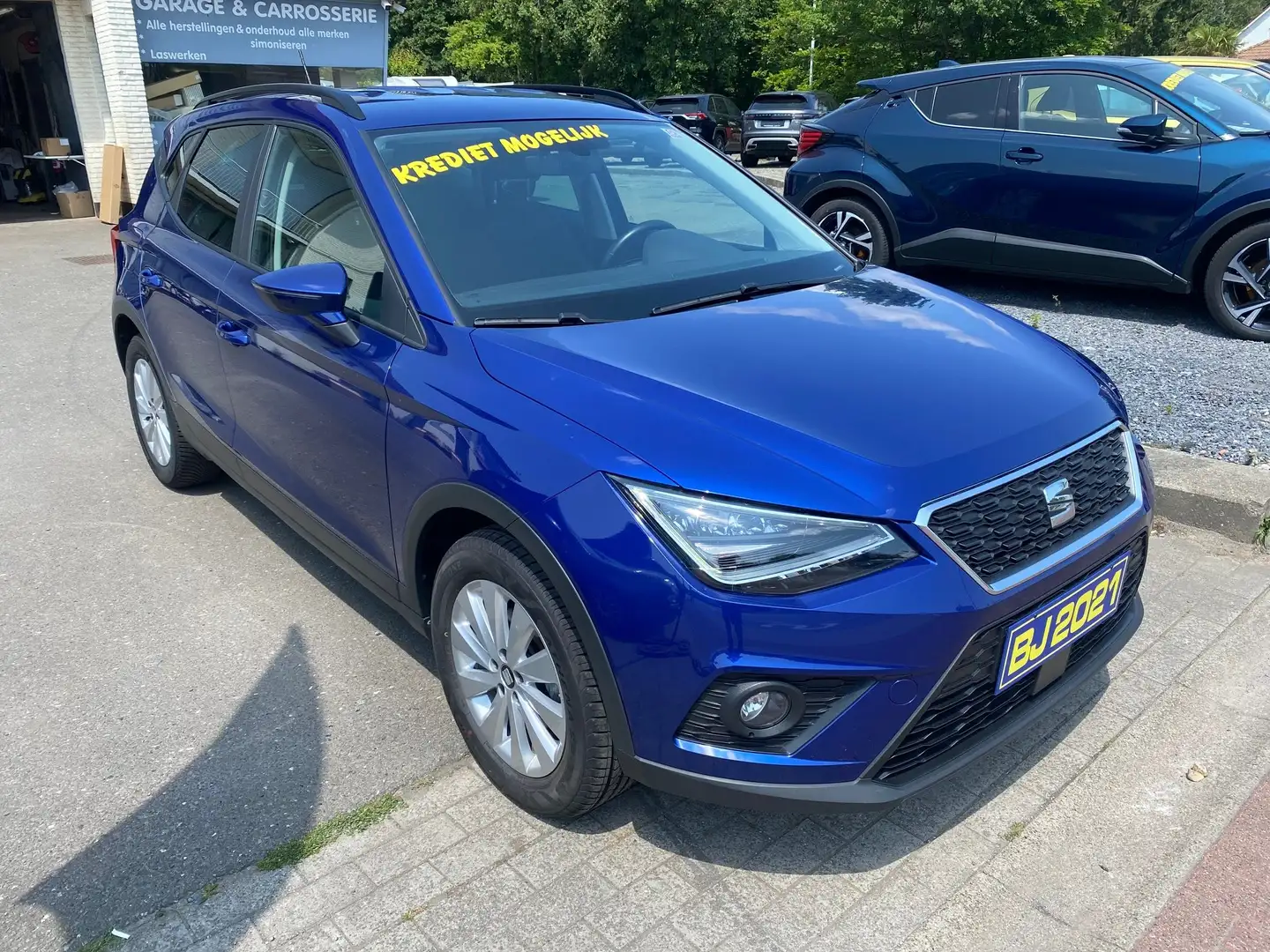SEAT Arona 1.0 TSI Style NAVI LED CRUISE MET GARANTIE Bleu - 1
