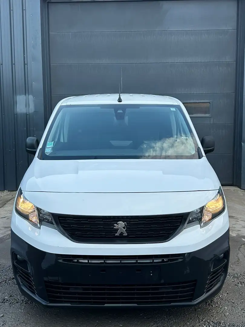 Peugeot Partner 1.5 BlueHDi 100 / 102 L1 Asphalt (2019–…) Blanc - 1