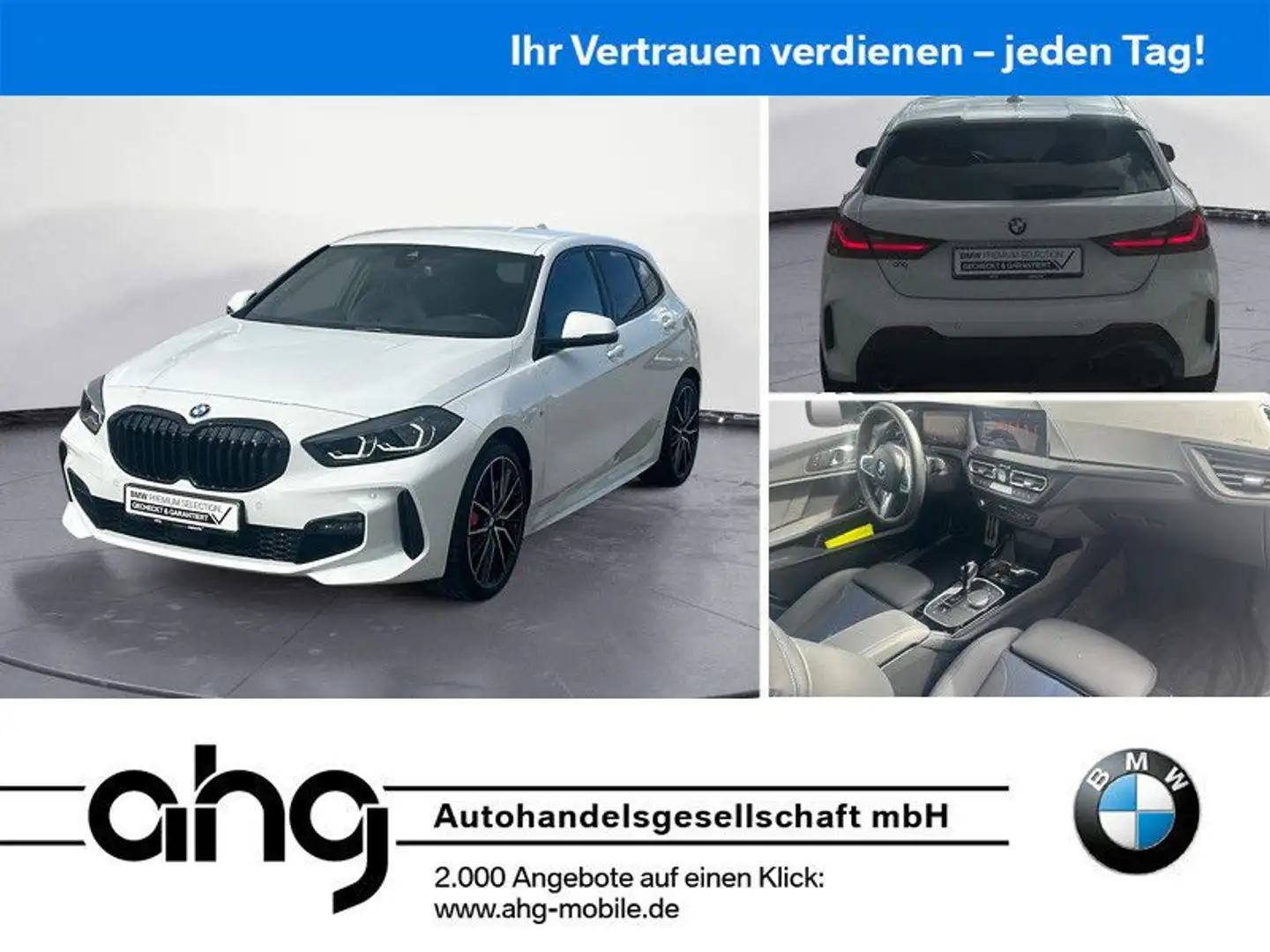 BMW 120 i M Sport Steptronic Lenkradheizung LED M Spo Blanco - 1