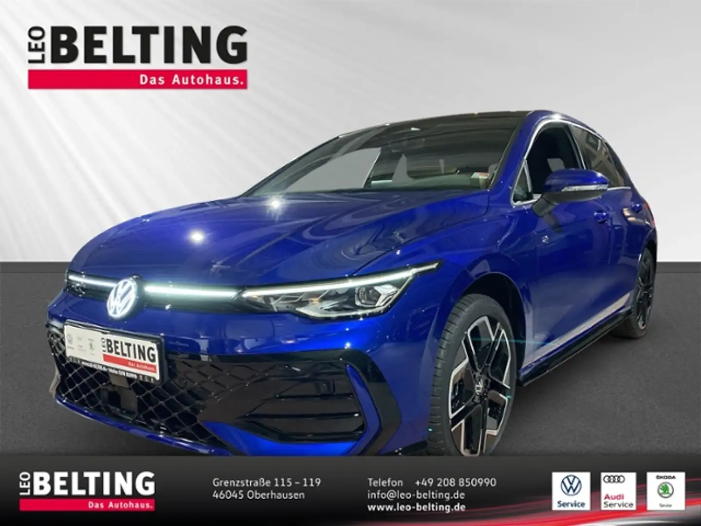 Volkswagen Golf VIII R-Line 1.5 eTSI DSG Pano Kamera Keyless Albastru - 1