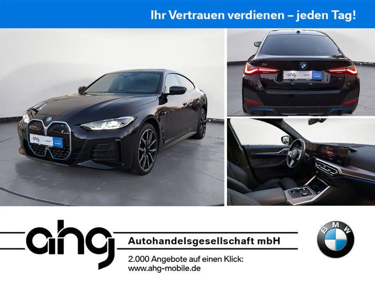 BMW i4 eDrive40 M Sport Harman/Kardon Driving Assist Noir - 1